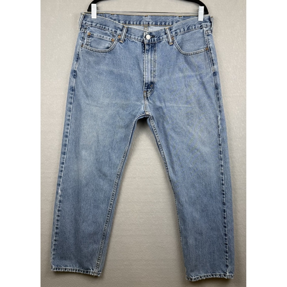 Vintage 1990's Levi's 505 Light Washed Straight Jeans Men's  Actual 36.5x28